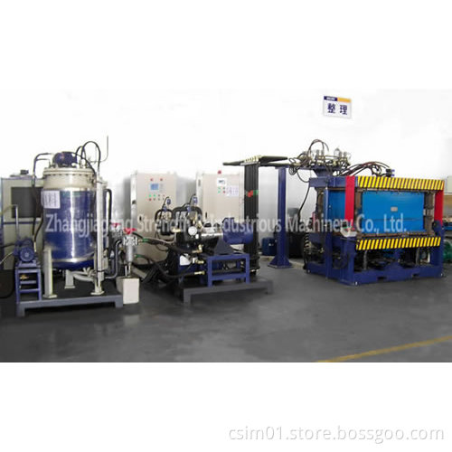 PU Automobile Acoustic Cushion Foaming Line